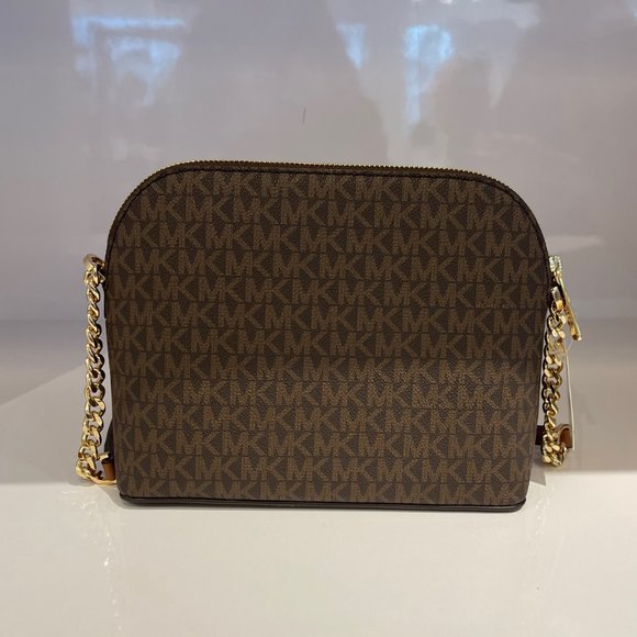 Michael Kors Jet Set Xcross Crossbody Bag MK Brown - Picture 6 of 14